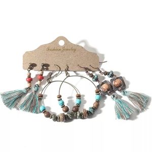 Ethnic Geometric Earrings